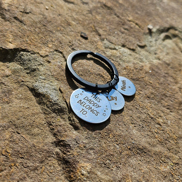 This Daddy Belongs To.. Keyring