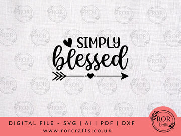 Simply Blessed - Digital File