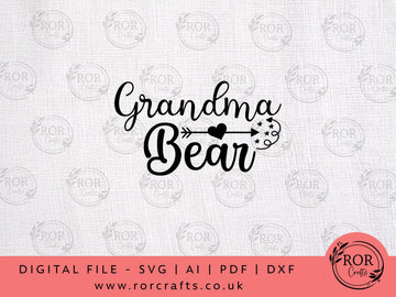 Grandma Bear - Digital File