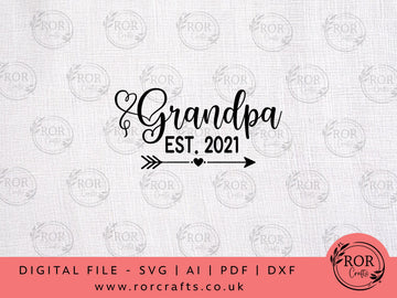 Grandpa Est. 2021 - Digital File