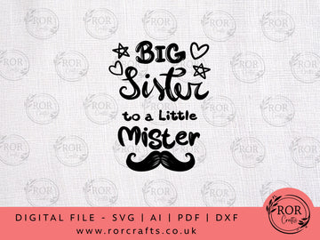 Big Sister Little Mister - Digital File