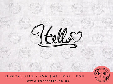 Hello - Digital File