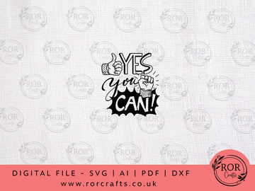 Yes You Can - Digital File