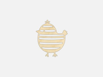 Easter Chick - Craft Shape