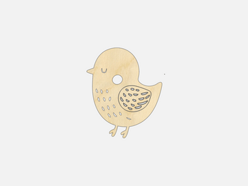 Easter Chick - Craft Shape