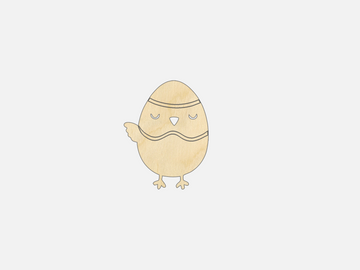 Easter Chick - Craft Shape