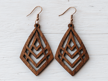 Wooden Earrings