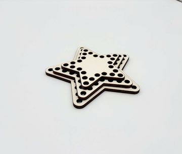 Star Crochet Bases (Multiple Sizes)