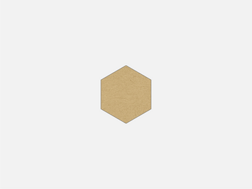 Hexagram - Craft Shape