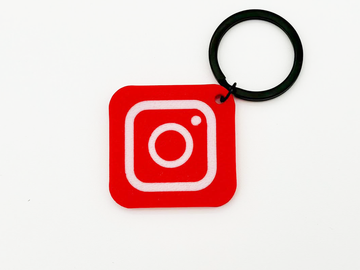 Instagram NFC Keyring