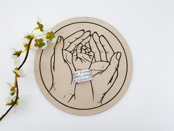 Hospital Tag Display Plaque