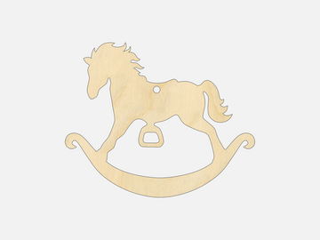Rocking Horse - Craft Shape