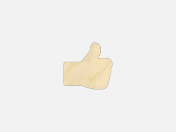 Thumbs Up - Craft Shape