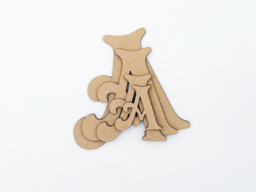 Letters (Victorian) - Craft Shape