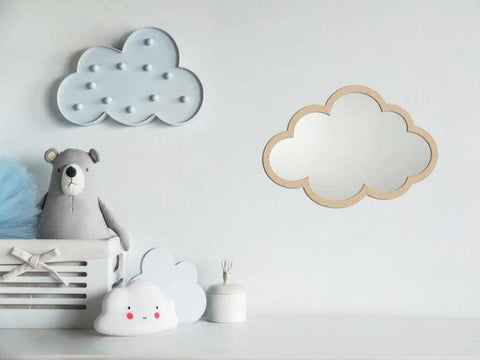 Cloud Shatterproof Wall Mirror