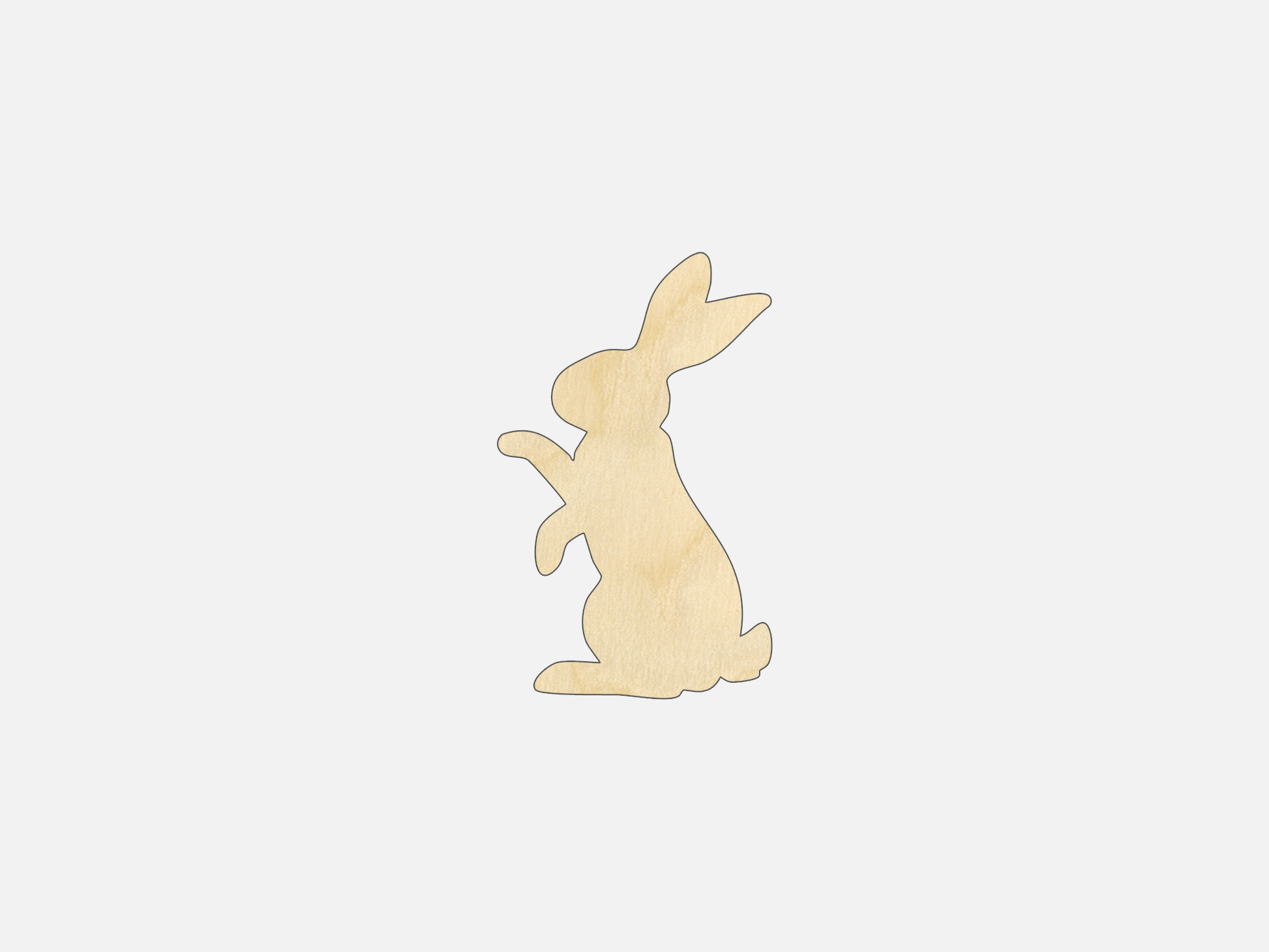 Bunny - Craft Shape