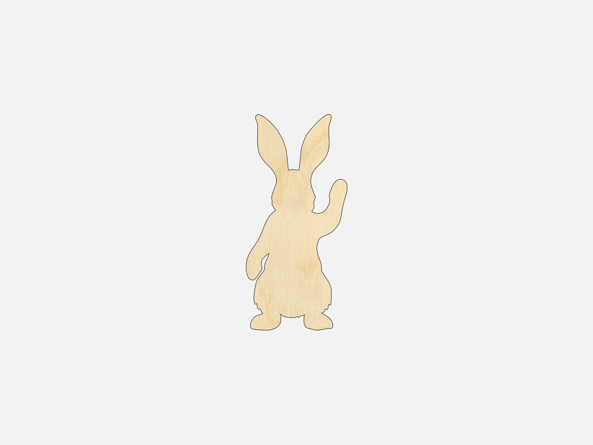 Bunny - Craft Shape