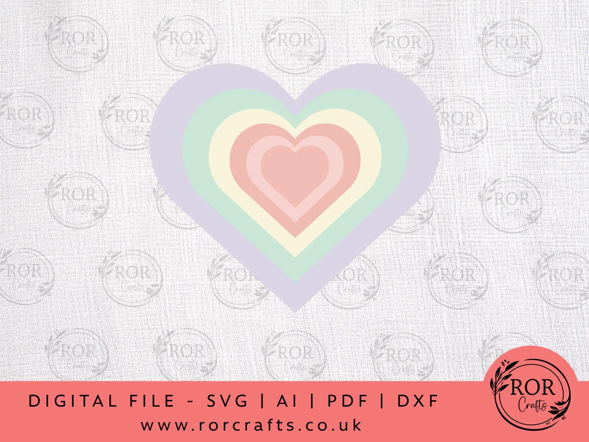 Heart Layer - Digital File