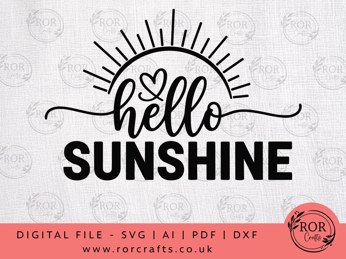 Hello Sunshine - Digital File