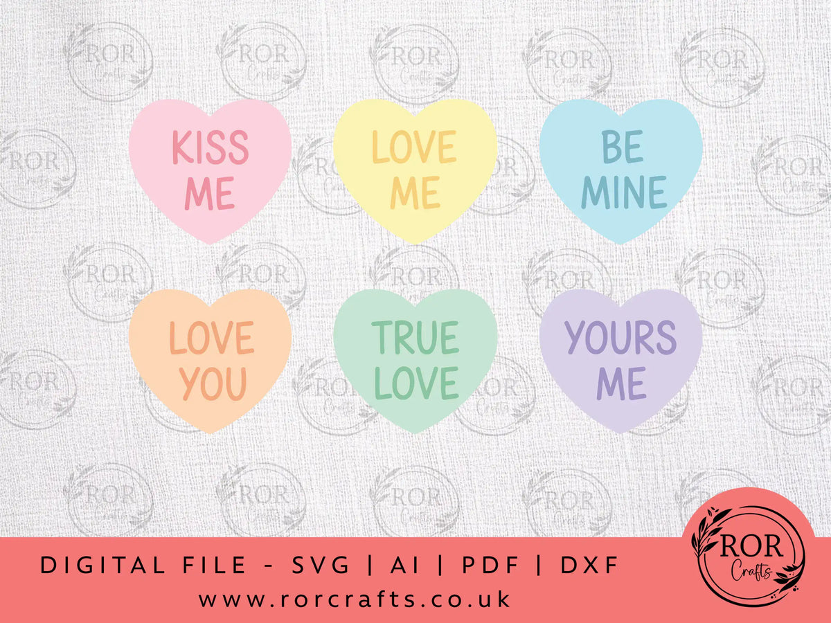 Love Hearts - Digital File