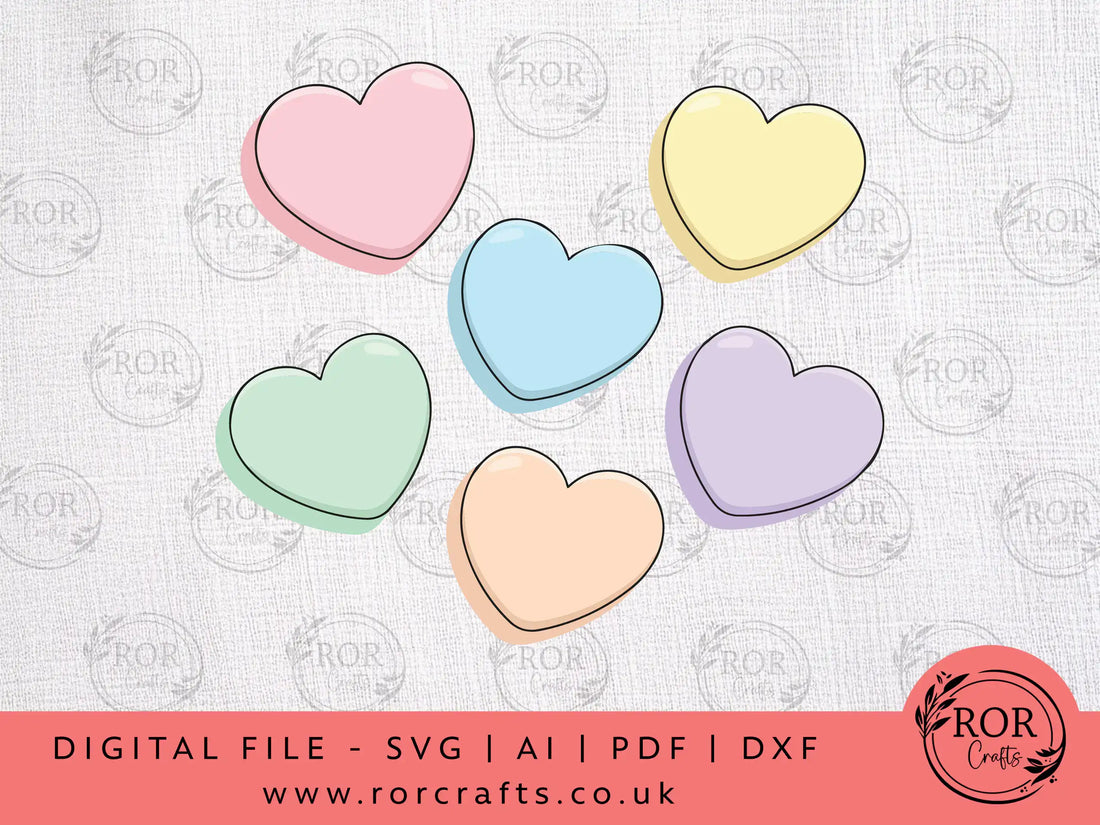 Love Hearts - Digital File