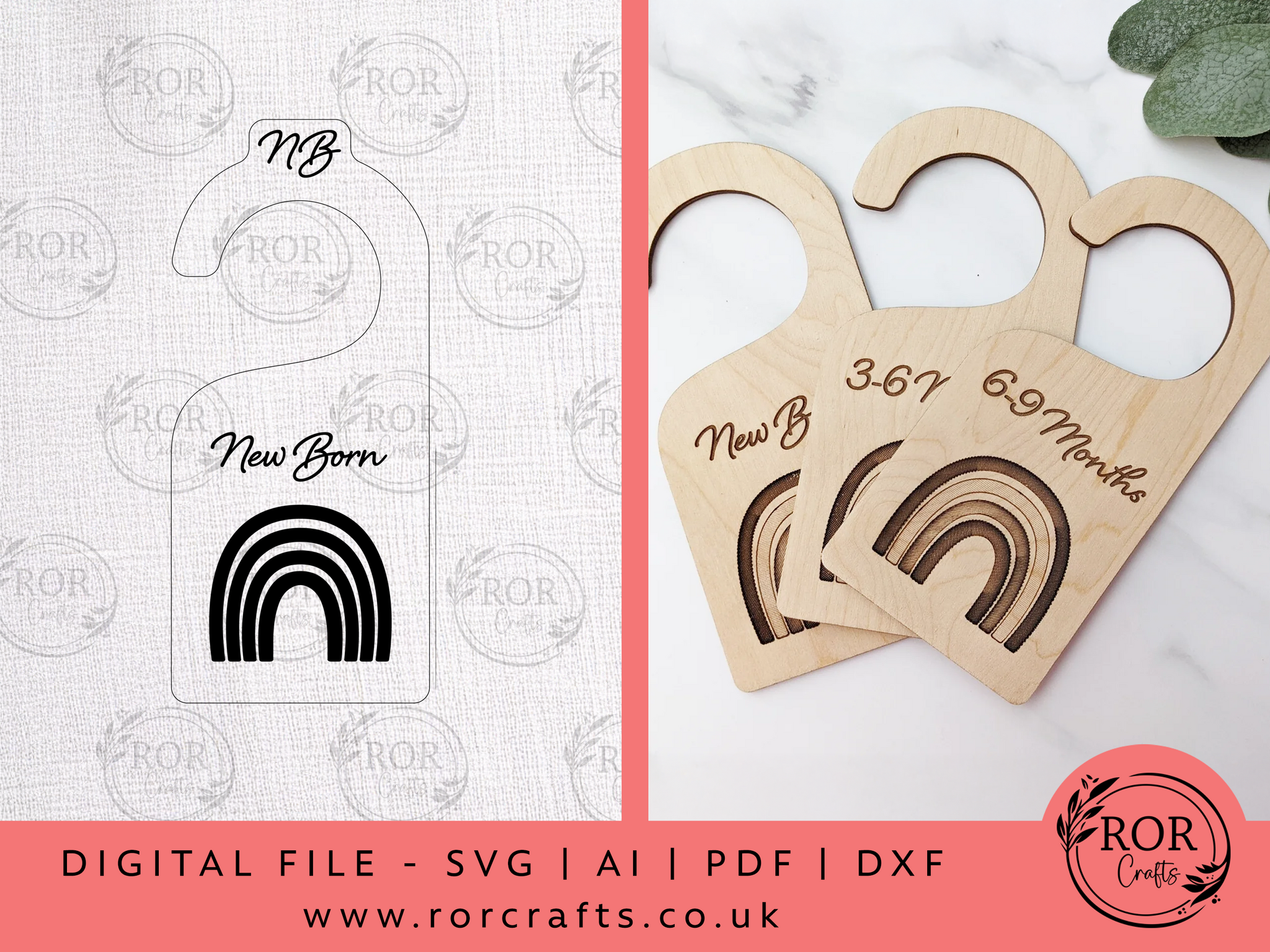 Baby Clothes Dividers - Digital File