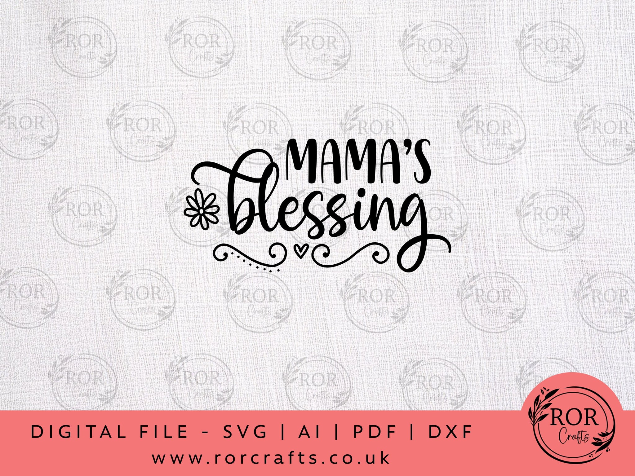 Mama's Blessing - Digital File