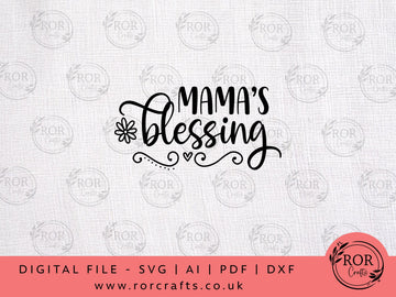 Mama's Blessing - Digital File