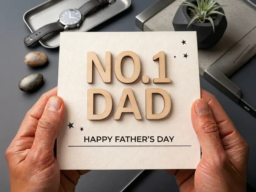 No.1 Dad Card