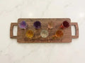 The Alchemist’s Palette | Suspended Shot Glass Flight Tray