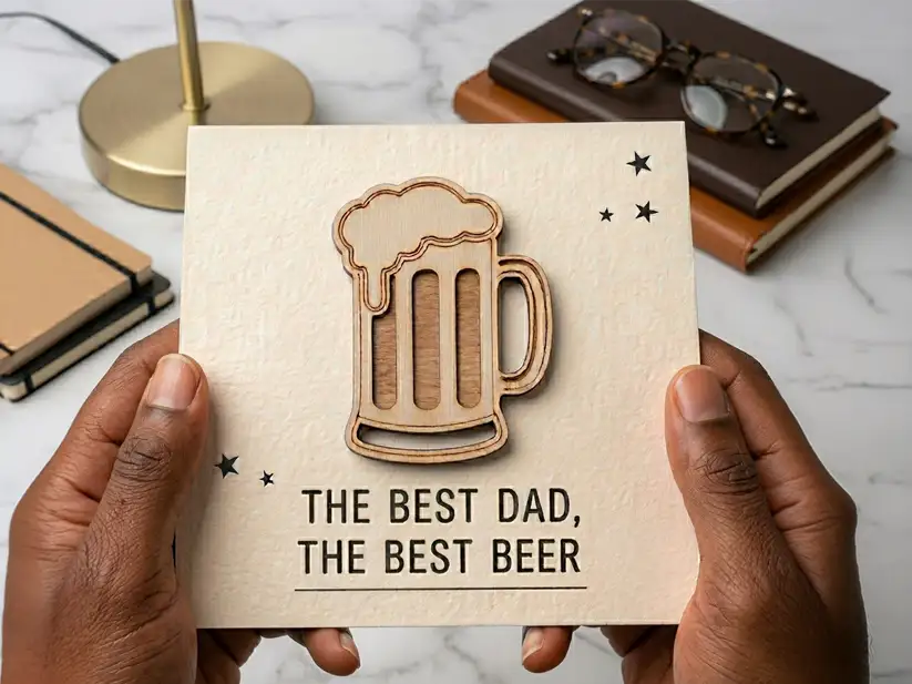 The Best Beer Dad Card