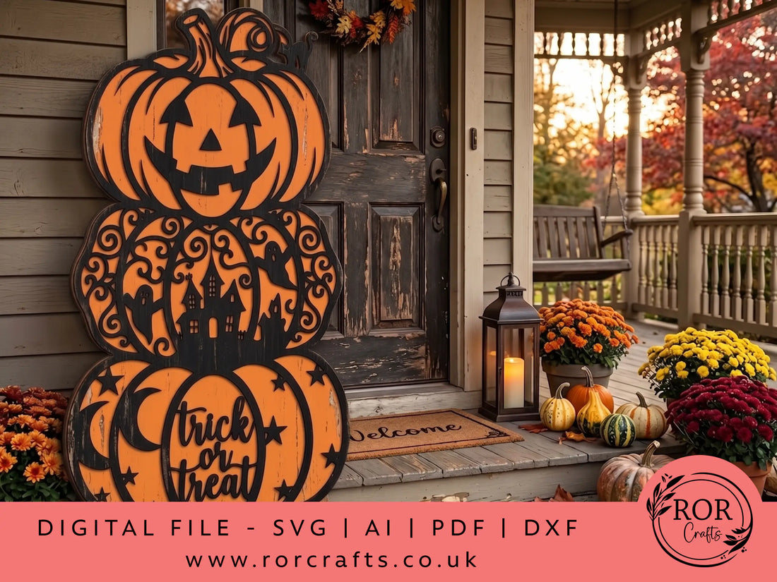 Trick or Treat Pumpkin - Digital File
