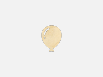 Balloon - Craft Shape