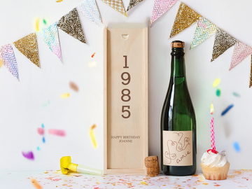 Birthday Bottle Box