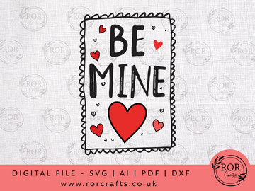 Be Mine Valentine - Digital File