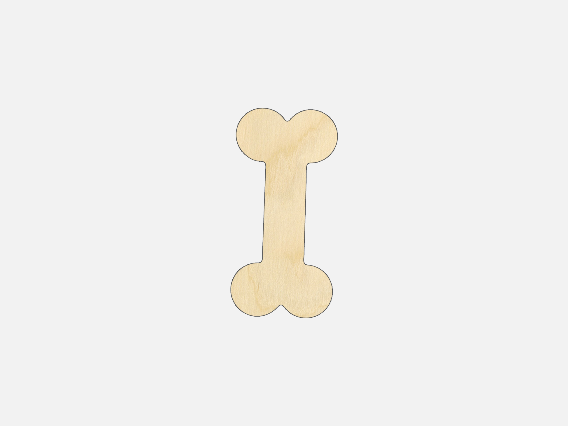 Dog Bone - Craft Shape