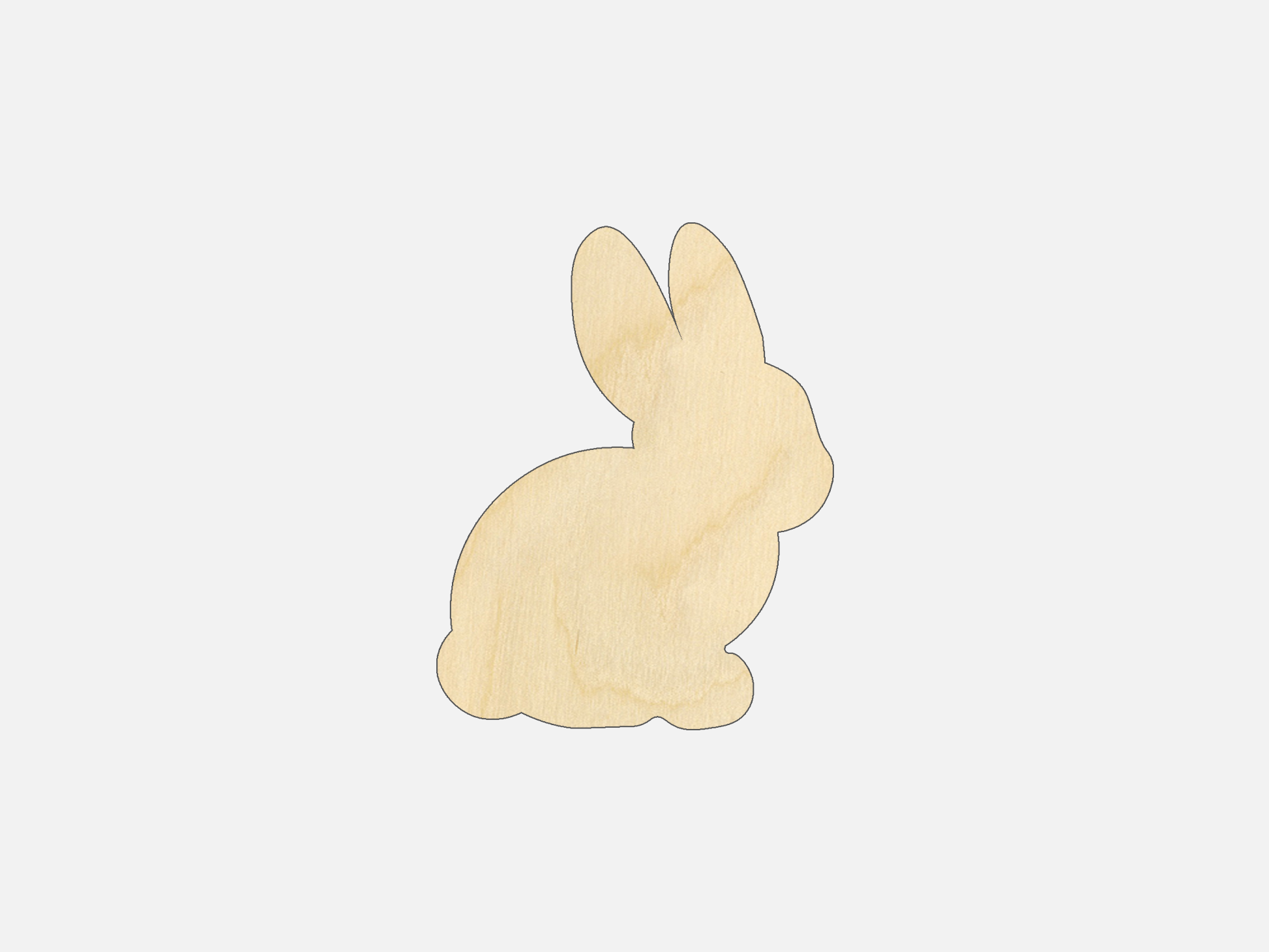 Bunny - Craft Shape