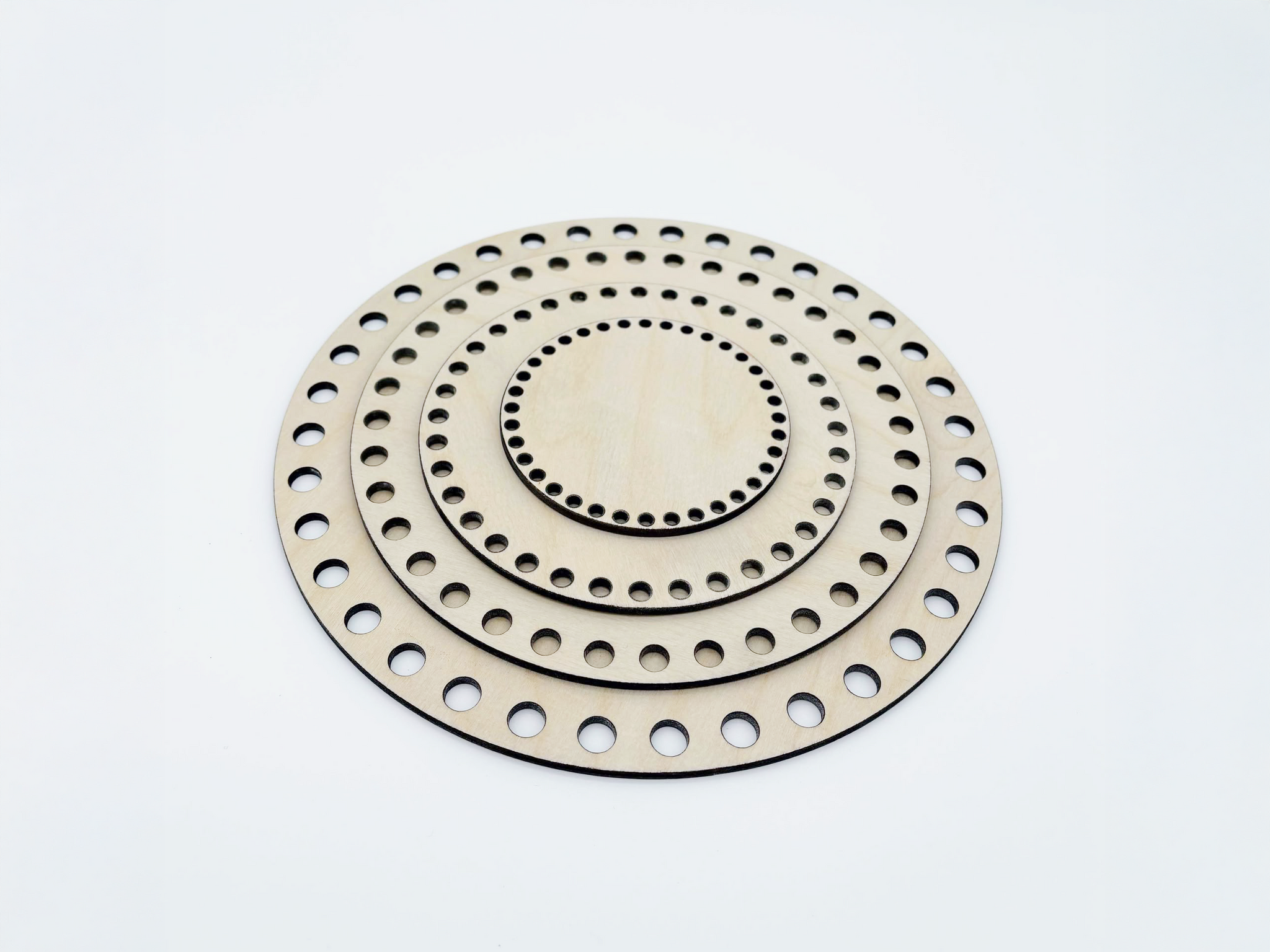 Circular Crochet Bases (Multiple Sizes)