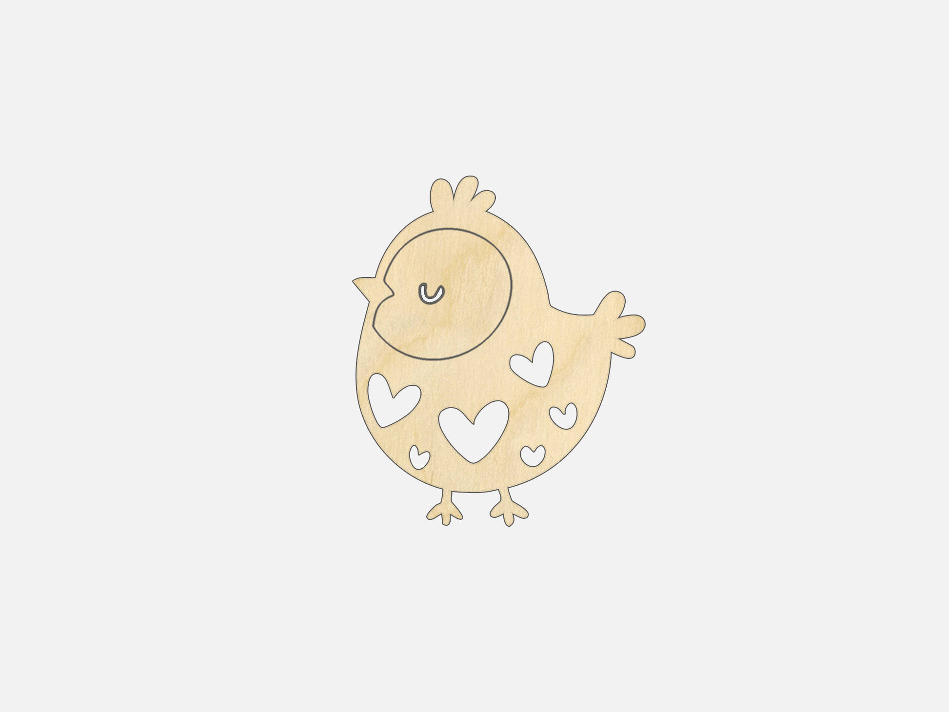 Easter Chick - Craft Shape