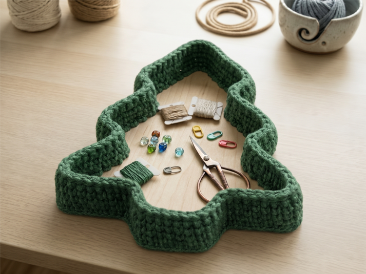 Christmas Tree Crochet Base (Multiple Sizes)