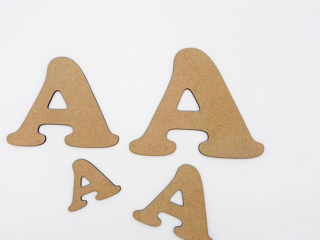 Letters (Cooper) - Craft Shape