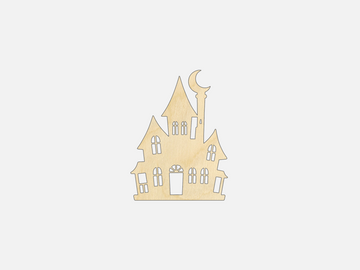 Haunted House - Craft Shape