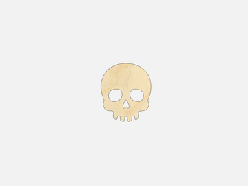 Skull - Craft Shape