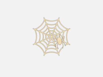 Spider Web - Craft Shape