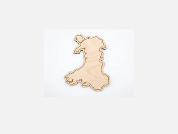 Wales Outline - Craft Shape