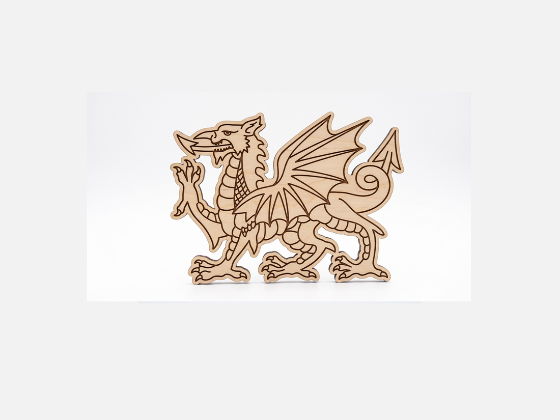 Welsh Dragon - Craft Shape