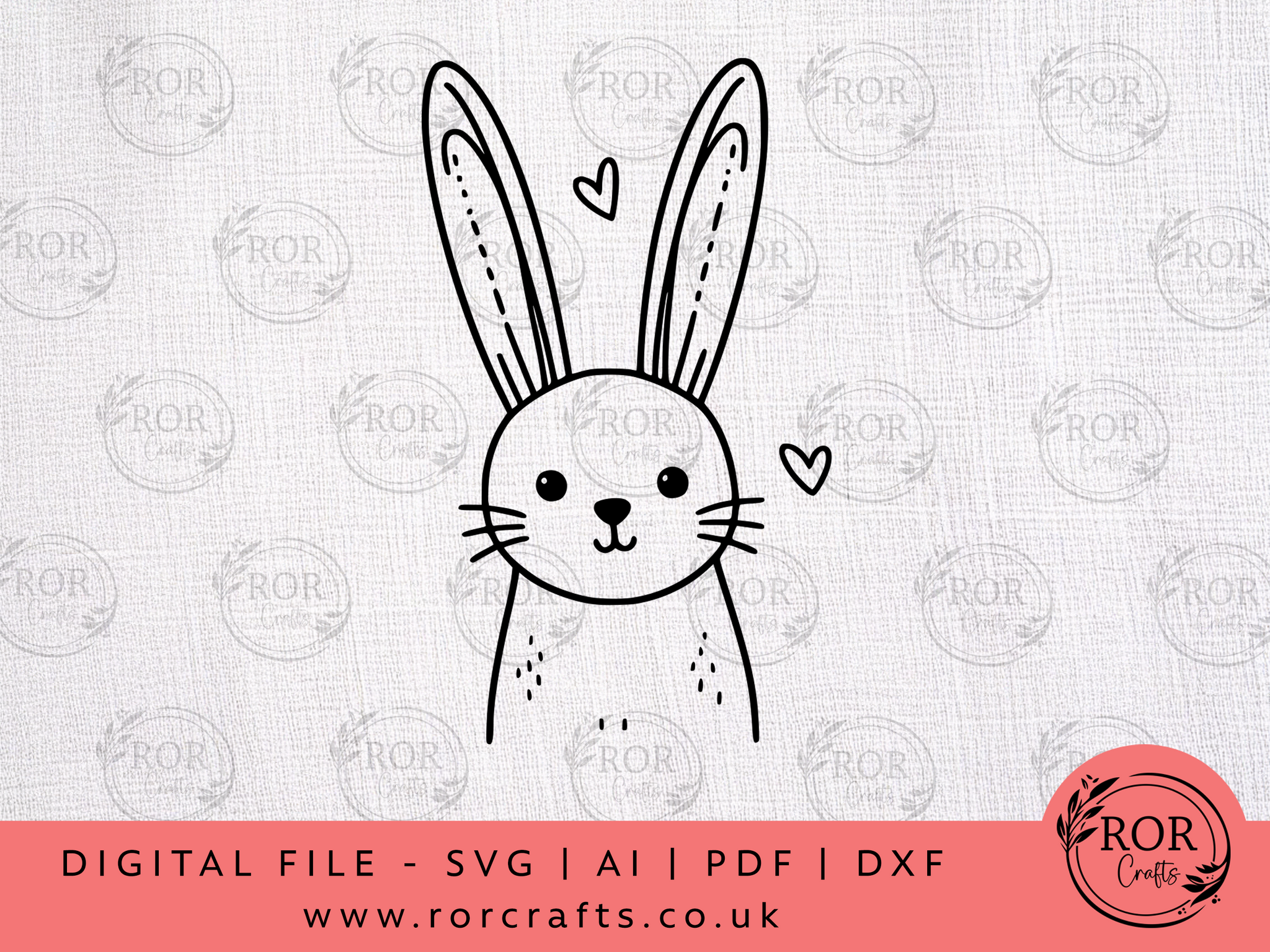 Cute Bunny - Digital File
