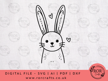 Cute Bunny - Digital File