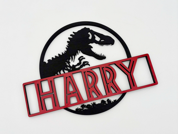 Jurassic Children's Door Sign