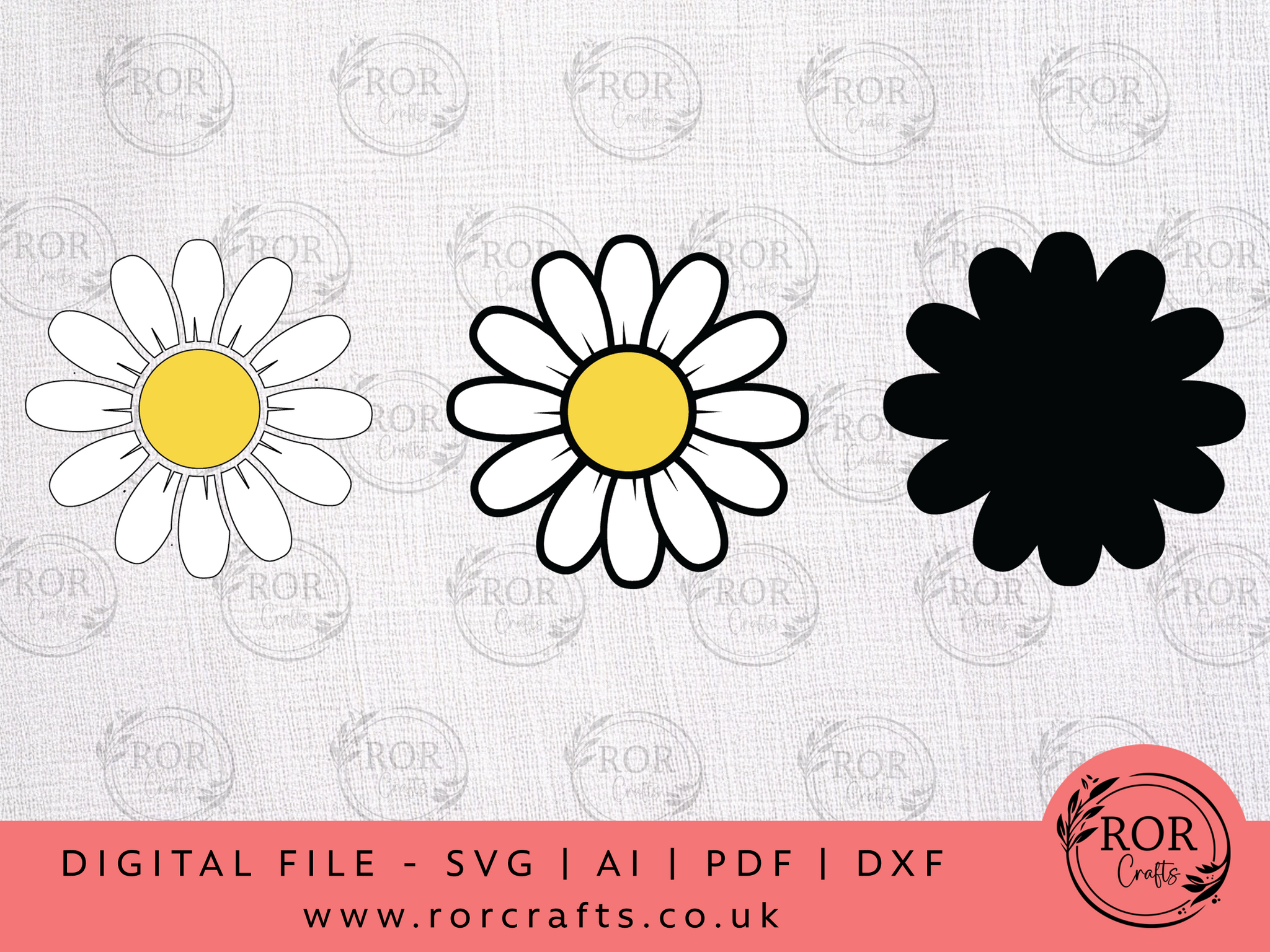 Daisy - Digital File – RoRCrafts